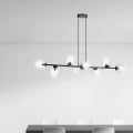 Lampa wisząca ROSSI 8 BL TRANSPARENT 874/8 EMIBIG