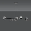 Lampa wisząca ROSSI 6 BL GRAFIT 875/6 EMIBIG