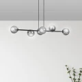 Lampa wisząca ROSSI 6 BL GRAFIT 875/6 EMIBIG