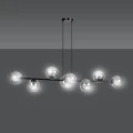 Lampa wisząca ROSSI 8 BL GRAFIT 875/8 EMIBIG