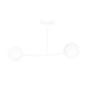 Lampa sufitowa HALLDOR 2 WHITE 1025/2 EMIBIG