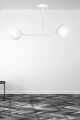 Lampa sufitowa HALLDOR 2 WHITE 1025/2 EMIBIG