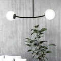 Lampa sufitowa HALLDOR 2 BLACK 1024/2 EMIBIG