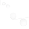 Lampa sufitowa BIOR 4 WHITE 1021/4 EMIBIG