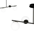 Lampa sufitowa BIOR 4 BLACK 1020/4 EMIBIG