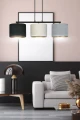 Lampa wisząca HILDE 3 BL MIX 1055/3 EMIBIG
