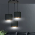 Lampa wisząca HILDE 3 BL PREMIUM BLACK 1054/3PREM EMIBIG