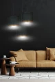 Lampa wisząca HILDE 3 BL PREMIUM BLACK 1054/3PREM EMIBIG