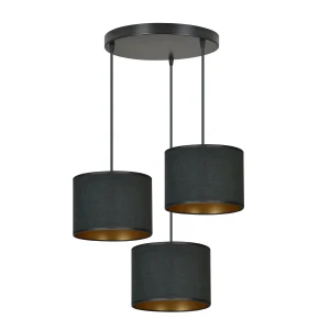 Lampa wisząca HILDE 3 BL PREMIUM BLACK 1054/3PREM EMIBIG