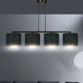Lampa wisząca HILDE 4 BL BLACK 1054/4 EMIBIG