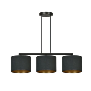 Lampa wisząca HILDE 3 BL BLACK 1054/3 EMIBIG