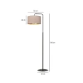 Lampa stojąca HILDE LP1 BL ROSE 1053/LP1 EMIBIG