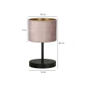 Lampka nocna HILDE LN1 BL ROSE 1053/LN1 EMIBIG