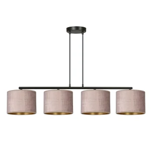 Lampa wisząca HILDE 4 BL ROSE 1053/4 EMIBIG