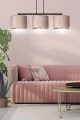Lampa wisząca HILDE 3 BL ROSE 1053/3 EMIBIG