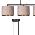 Lampa wisząca HILDE 3 BL ROSE 1053/3 EMIBIG