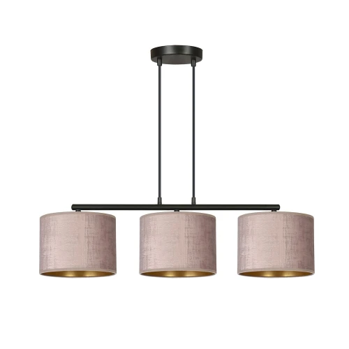 Lampa wisząca HILDE 3 BL ROSE 1053/3 EMIBIG