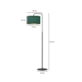 Lampa stojąca HILDE LP1 BL GREEN 1051/LP1 EMIBIG