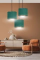 Lampa wisząca HILDE 3 BL PREMIUM GREEN 1051/3PREM EMIBIG
