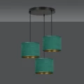 Lampa wisząca HILDE 3 BL PREMIUM GREEN 1051/3PREM EMIBIG