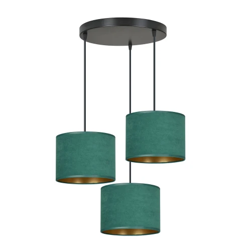 Lampa wisząca HILDE 3 BL PREMIUM GREEN 1051/3PREM EMIBIG