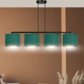 Lampa wisząca HILDE 4 BL GREEN 1051/4 EMIBIG