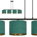 Lampa wisząca HILDE 4 BL GREEN 1051/4 EMIBIG
