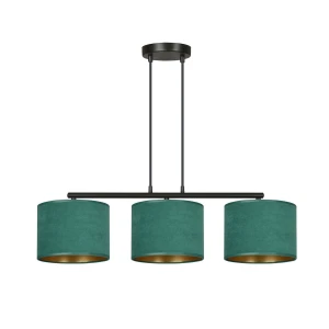Lampa wisząca HILDE 3 BL GREEN 1051/3 EMIBIG