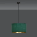 Lampa wisząca HILDE 1 BL GREEN 1051/1 EMIBIG