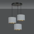 Lampa wisząca HILDE 3 BL PREMIUM GRAY 1050/3PREM EMIBIG