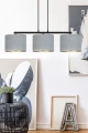 Lampa wisząca HILDE 3 BL GRAY 1050/3 EMIBIG