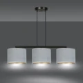 Lampa wisząca HILDE 3 BL GRAY 1050/3 EMIBIG