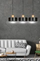 Lampa wisząca TORIN 3 BLACK 1046/3 EMIBIG