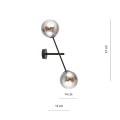 Kinkiet LINEAR K2 BLACK/GRAFIT 1167/K2 EMIBIG