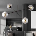 Lampa wisząca LINEAR 4 BLACK/GRAFIT 1167/4 EMIBIG