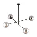 Lampa wisząca LINEAR 4 BLACK/GRAFIT 1167/4 EMIBIG