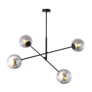 Lampa wisząca LINEAR 4 BLACK/GRAFIT 1167/4 EMIBIG