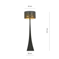 Lampa stojąca ESTRELLA LP1 BLACK/GOLD 1156/LP1 EMIBIG