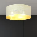 Lampa sufitowa ASTON 3 WHITE/GOLD 1147/3 EMIBIG
