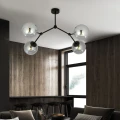 Lampa sufitowa SPACE 4 BLACK/GRAFIT 1134/4 EMIBIG