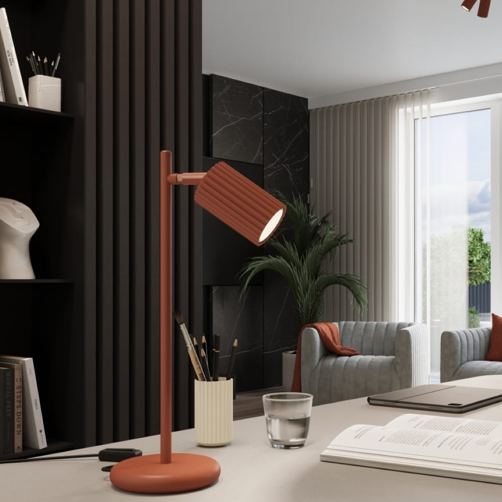 Lampa Karbon Sollux – industrialna elegancja i nagroda Dobry Design 2024